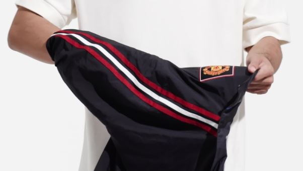 Veste Réversible Manchester United Anthem Noir Adidas