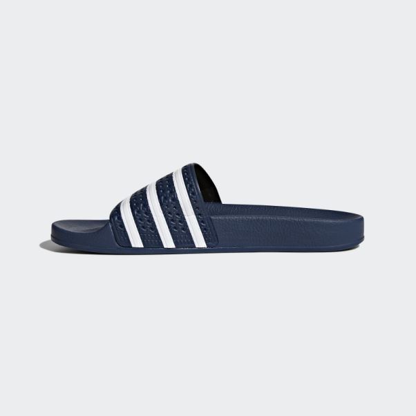 Adilette Slides Adidas Adi Bleu