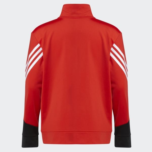 Veste En Tricot Audacieux Rouge Adidas
