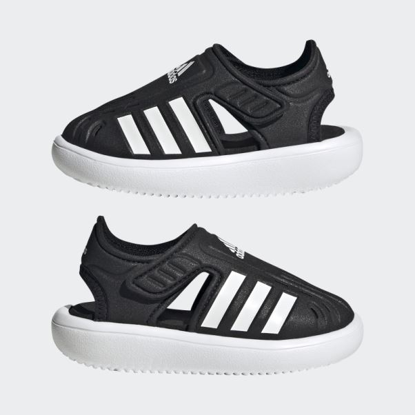 Sandales D'eau D'été à Bout Fermé Adidas Noir