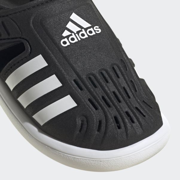 Sandales D'eau D'été à Bout Fermé Adidas Noir