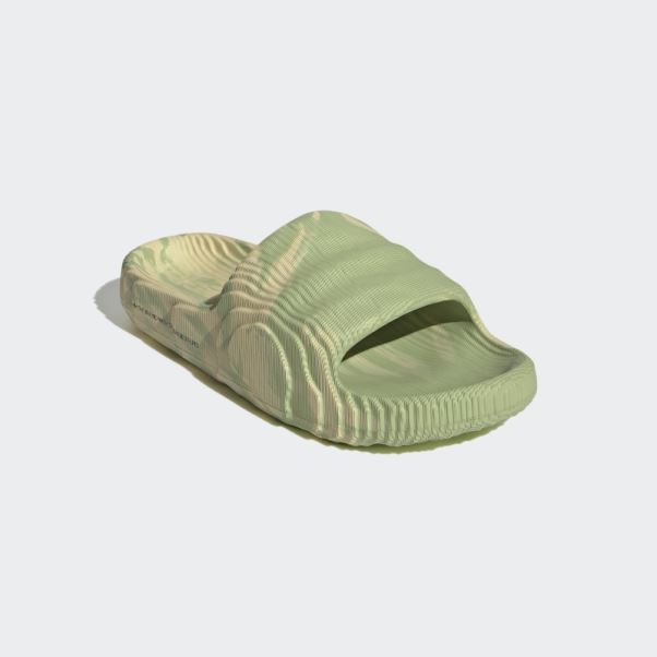 Adilette 22 Slides Citron Vert Adidas