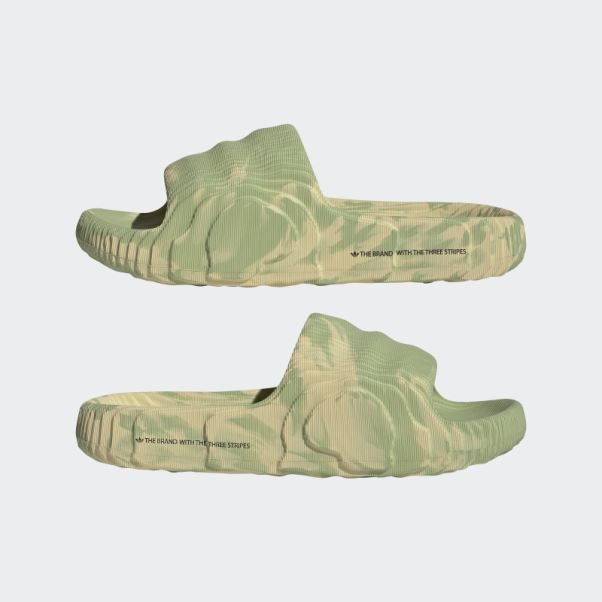 Adilette 22 Slides Citron Vert Adidas