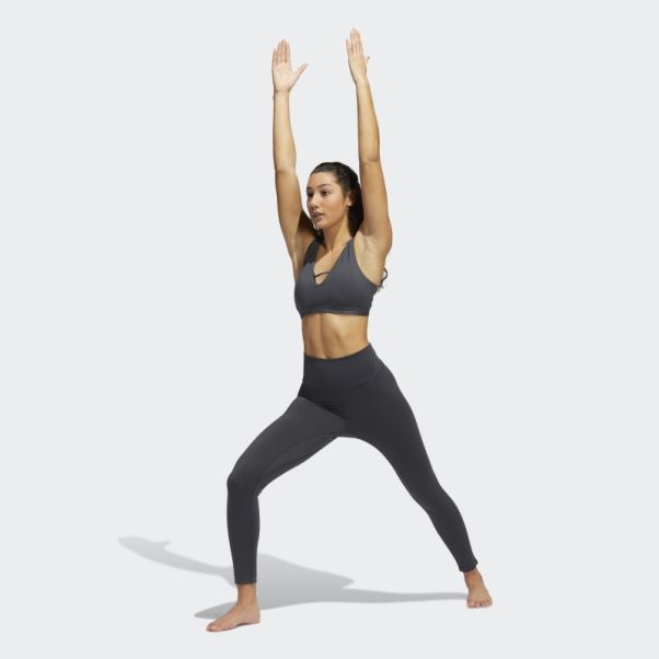 Legging Adidas Yoga Luxe Studio 7/8 Carbon