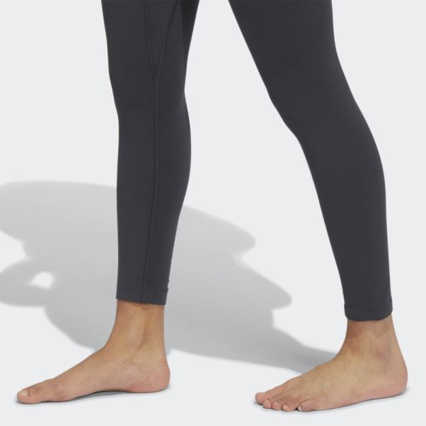 Legging Adidas Yoga Luxe Studio 7/8 Carbon