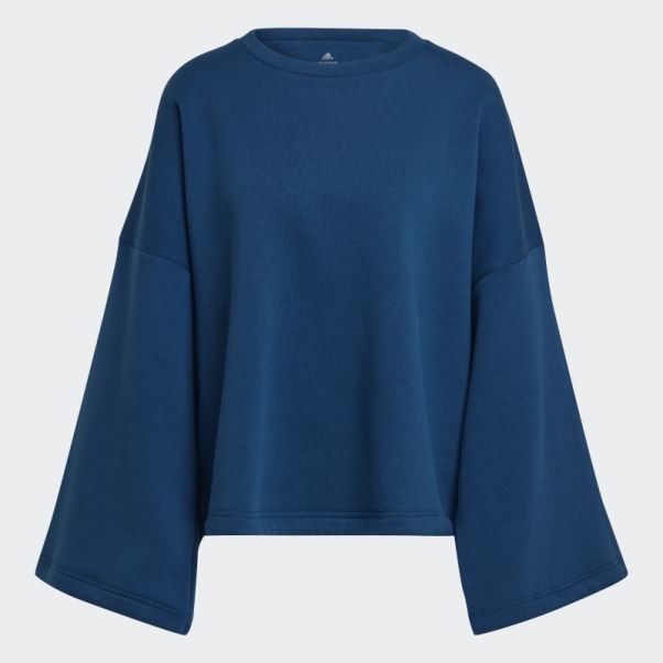 Sweat Molletonné Adidas Marine Studio Lounge
