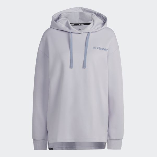 Sweat à Capuche Graphique Logo Terrex Silver Dawn Adidas