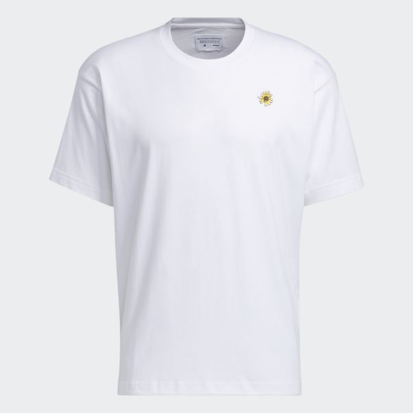 T-shirt Blanc Adidas Adicross Burning Cart Society (non Genré)