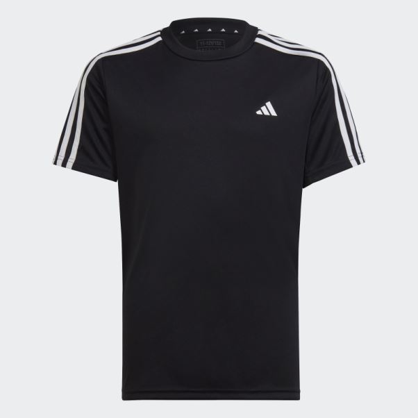 Train Essentials Aeroready 3-stripes T-shirt Coupe Classique Adidas Noir