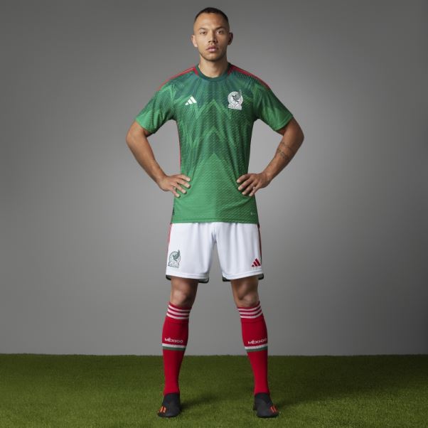 Maillot Mexico 22 Domicile Authentique Adidas Vert