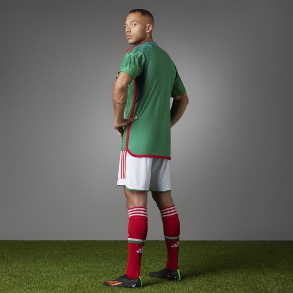 Maillot Mexico 22 Domicile Authentique Adidas Vert
