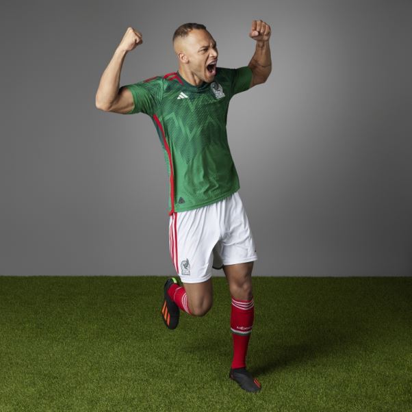 Maillot Mexico 22 Domicile Authentique Adidas Vert