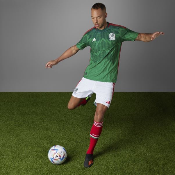 Maillot Mexico 22 Domicile Authentique Adidas Vert