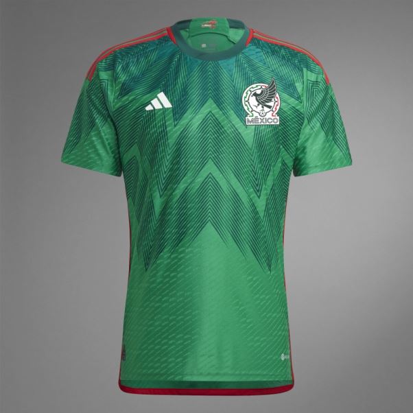 Maillot Mexico 22 Domicile Authentique Adidas Vert