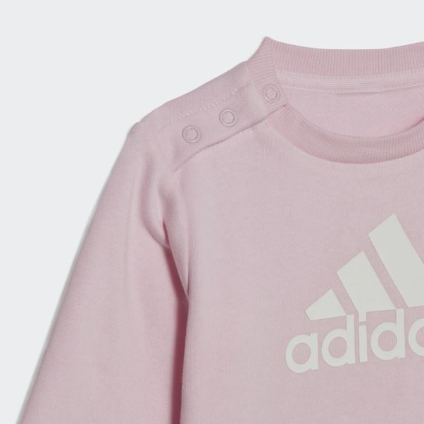 Ensemble Jogging Adidas Badge Of Sport Rose