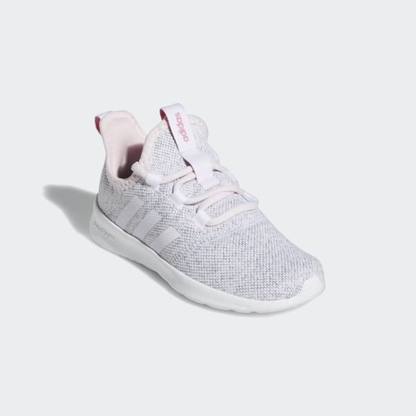 Chaussures De Running à Enfiler Cloudfoam Pure Lifestyle Adidas Blanc