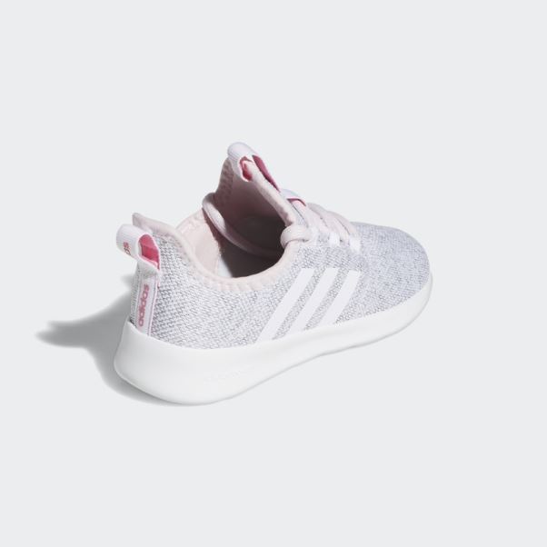 Chaussures De Running à Enfiler Cloudfoam Pure Lifestyle Adidas Blanc