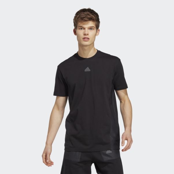 T-shirt City Escape Noir Adidas
