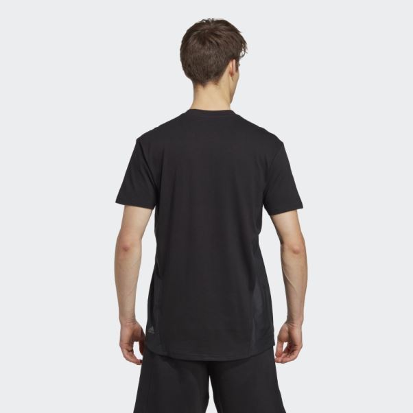 T-shirt City Escape Noir Adidas