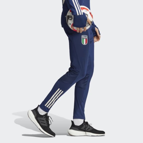 Pantalon Adidas Italy Tiro 23 Pro Bleu Foncé