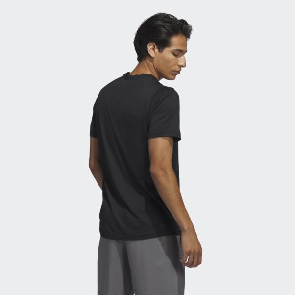 T-shirt Canards Adidas Noir