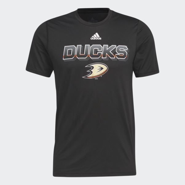 T-shirt Canards Adidas Noir
