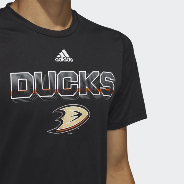 T-shirt Canards Adidas Noir