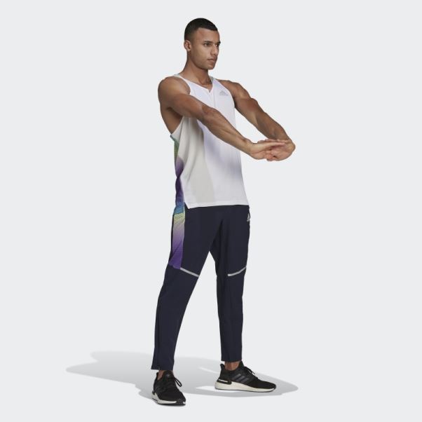 Encre Adidas Possède Le Jogging Colorblock De Course