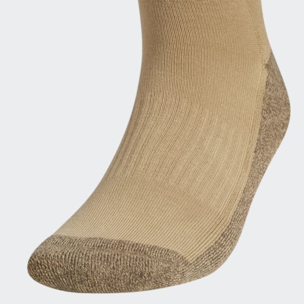 Chaussettes Mi-mollet Matelassées X 3 Paires Adidas Beige