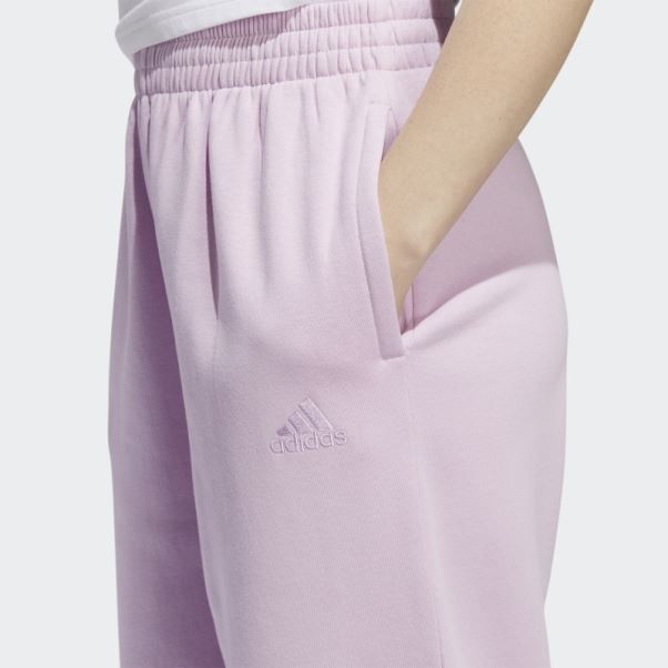Pantalon De Jogging Imprimé Fleuri Lilas Adidas