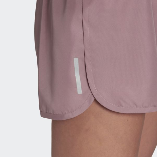 Short De Course Adidas Mauve