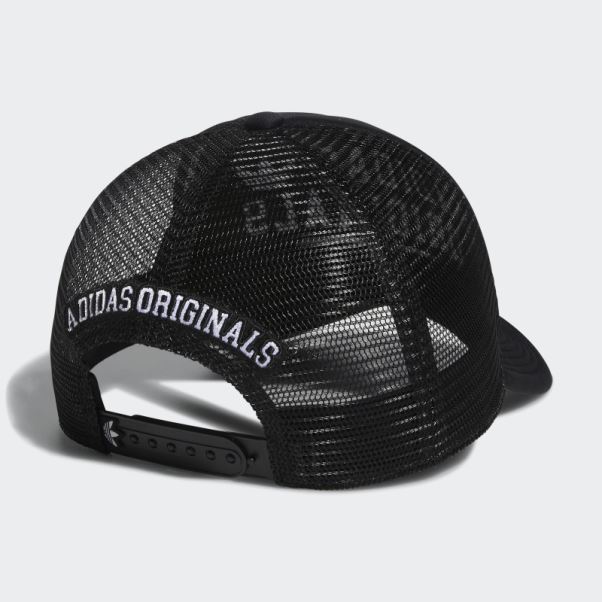 Casquette Trucker Prep Adidas Noir