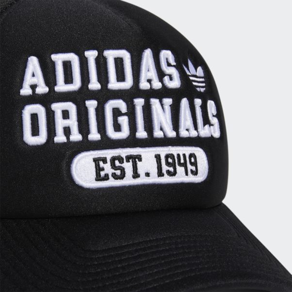Casquette Trucker Prep Adidas Noir