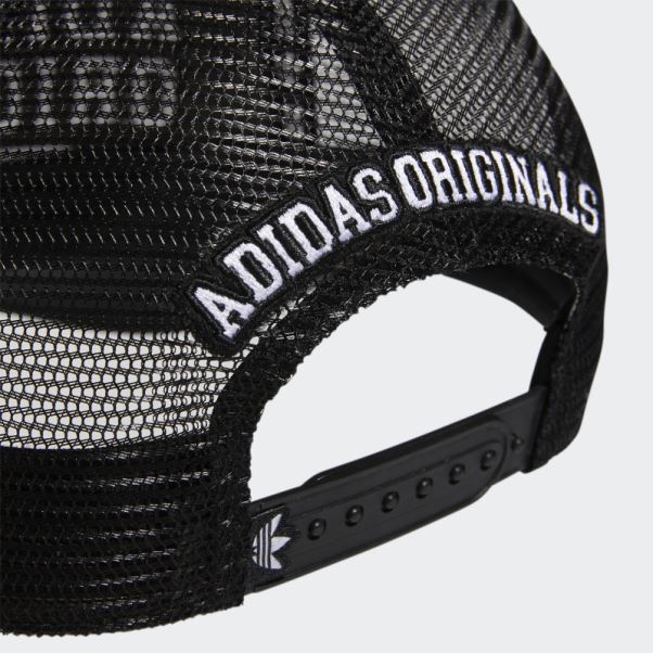 Casquette Trucker Prep Adidas Noir