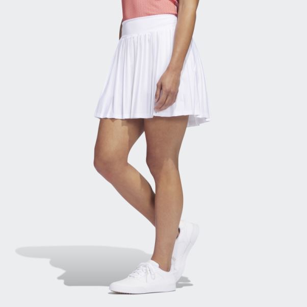 Jupe De Golf Plissée 15 Pouces Ultimate365 Tour Adidas Blanc