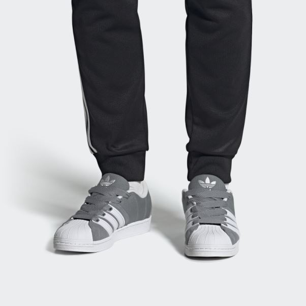 Superstar Supermodified Chaussures Gris Adidas