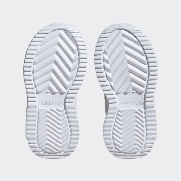Chaussures Adidas Retropy F2 Argent Vert