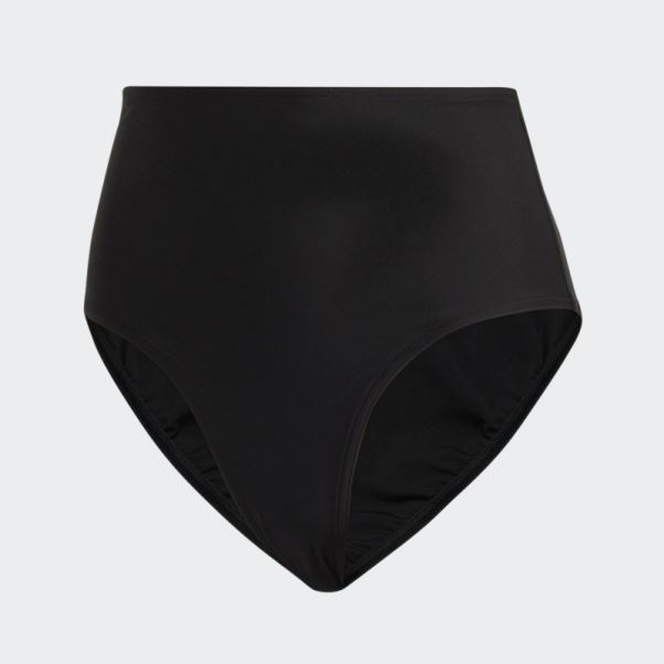 Bas De Bikini Taille Haute Noir Adidas