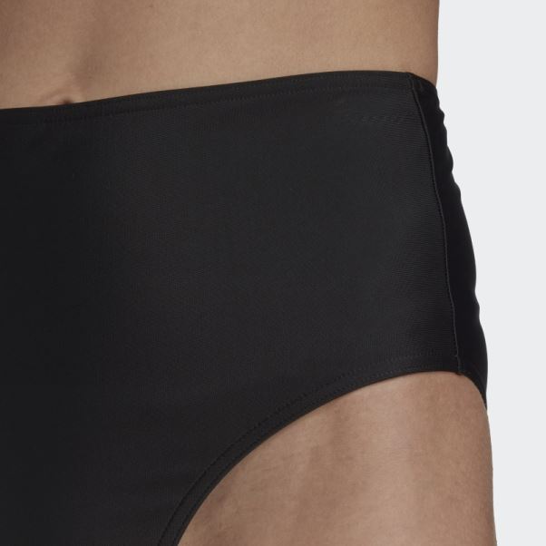 Bas De Bikini Taille Haute Noir Adidas