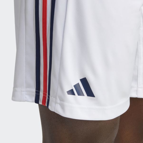 Short France Handball Blanc Adidas