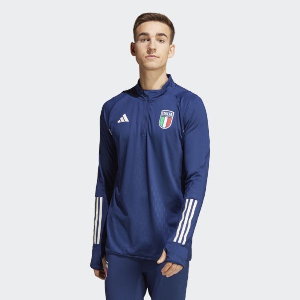 Adidas Top Bleu Foncé Italy Tiro 23 Pro