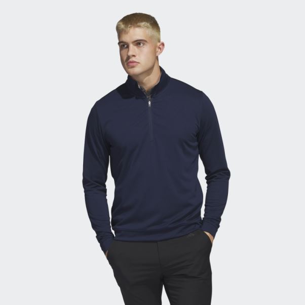 Sweat Golf Bleu Marine Adidas