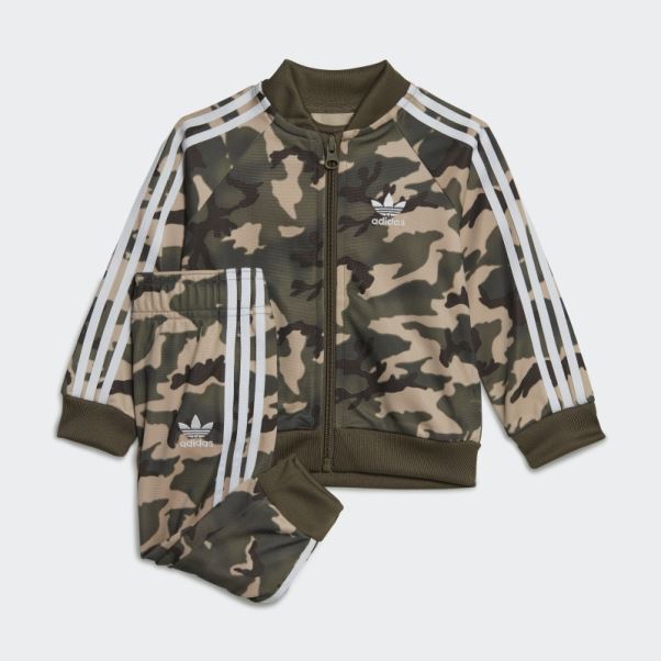 Ensemble Adidas Beige Camo Sst