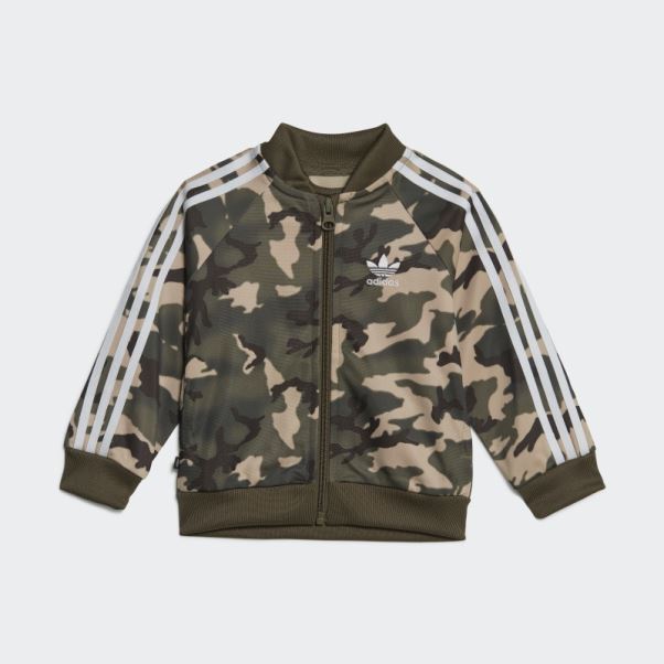 Ensemble Adidas Beige Camo Sst