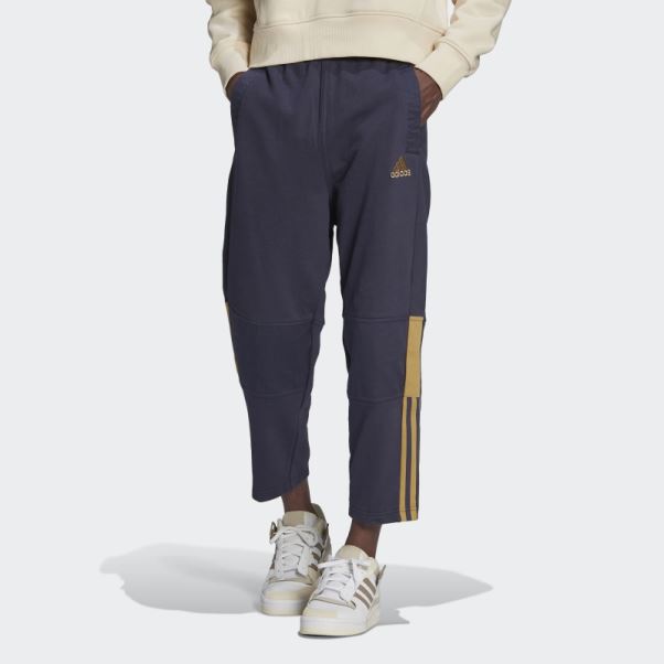 Pantalon Adidas Tiro 7/8 Bleu Marine