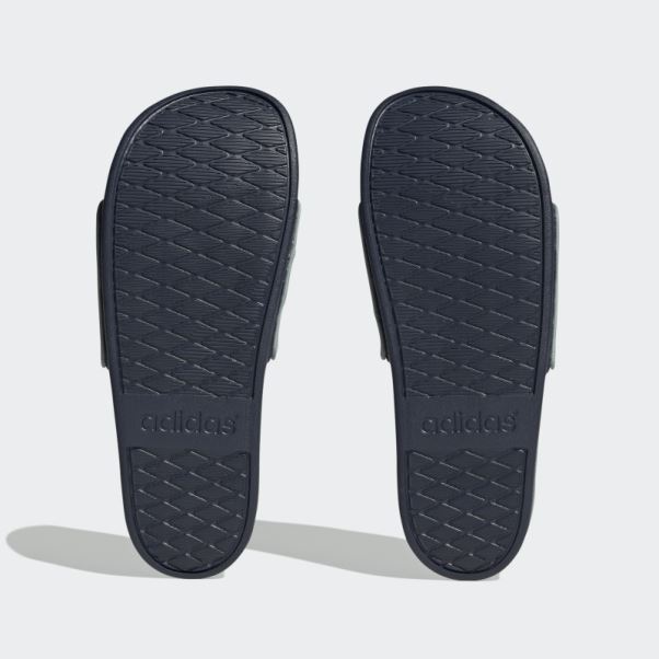 Sandales Adilette Confort Adidas Gris