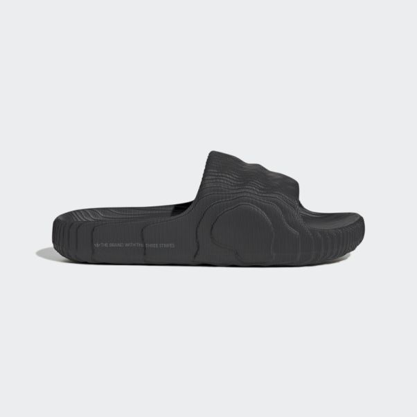 Adilette 22 Slides Carbone Adidas