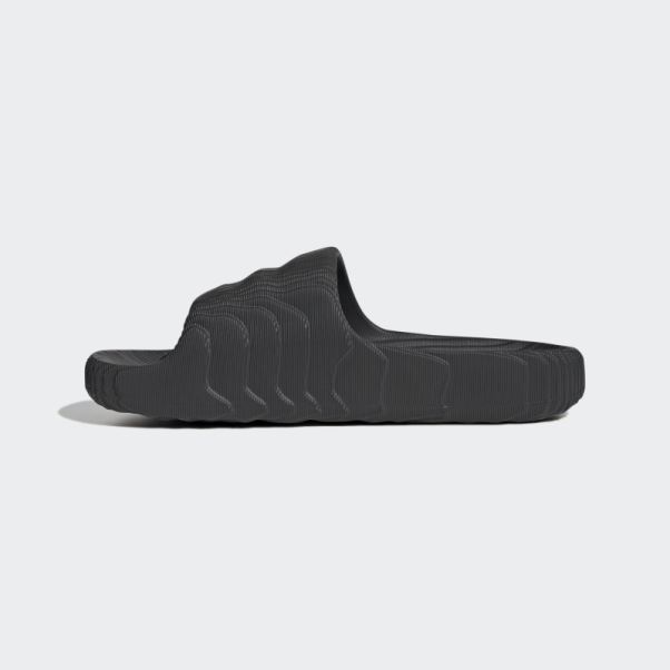 Adilette 22 Slides Carbone Adidas