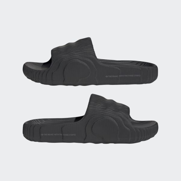 Adilette 22 Slides Carbone Adidas