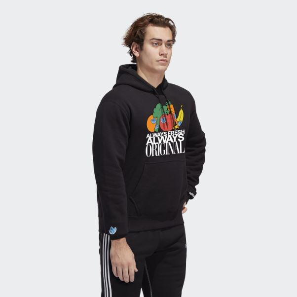 Originals Toujours Frais Sweat à Capuche Noir Adidas